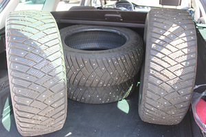 Naastrehvid, talverehvid 205/55/R16 Sava, Goodyear (4 foto / 7)