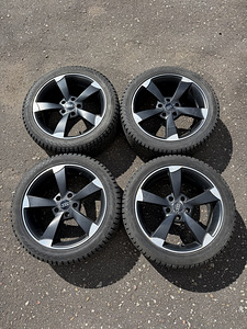 17" Audi Rotor replica veljed 5x112 + naastrehvid 225/45/17 (4 foto / 8)