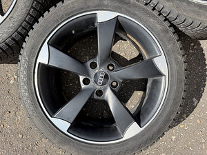 17" Audi Rotor replica veljed 5x112 + naastrehvid 225/45/17 (5 foto / 8)