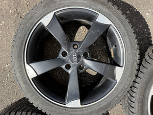 17" Audi Rotor replica veljed 5x112 + naastrehvid 225/45/17 (6 foto / 8)