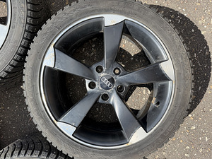 17" Audi Rotor replica veljed 5x112 + naastrehvid 225/45/17 (7 foto / 8)