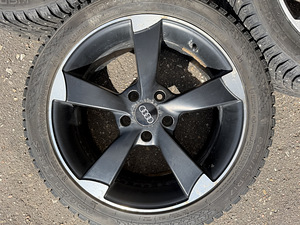 17" Audi Rotor replica veljed 5x112 + naastrehvid 225/45/17 (8 foto / 8)