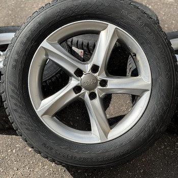 18" Audi veljed 5x112 + naastrehvid 235/60/18