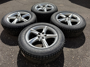 18" Audi veljed 5x112 + naastrehvid 235/60/18 (3 foto / 8)
