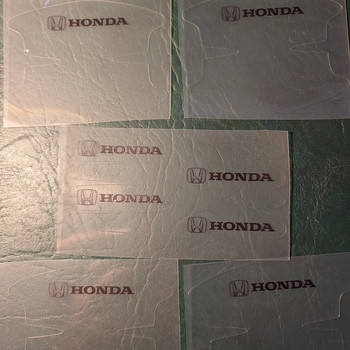Защитные наклейки для дверных ручек Honda