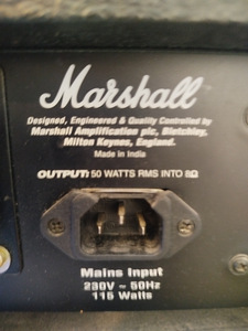 Гитарный усилитель Marshall MG50DFX (2 фото из 2)