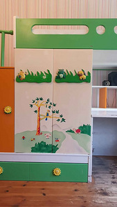 Lapse garnituur voodi kapp garderoob laud lisavoodi (3 foto / 10)