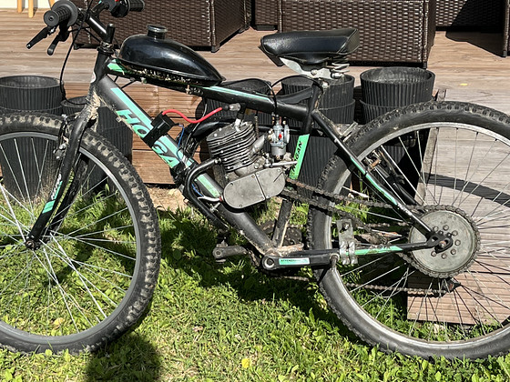 Моторизированный велосипед 110cc