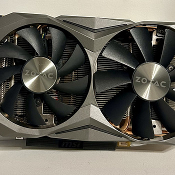 ZOTAC GTX 1070Ti mini 8GB, новая термопаста