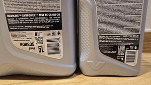 VALVOLINE SYNPOWER MST FE C6 0W-20 (3 foto / 3)
