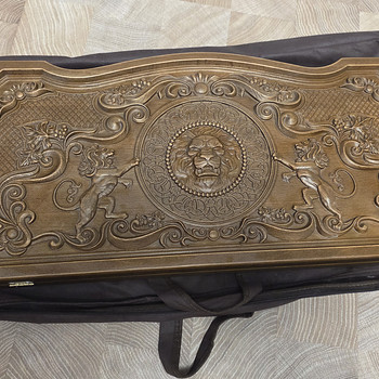 Backgammon WoodGames «Ivanovskie Lev», pöök, 59×30 cm