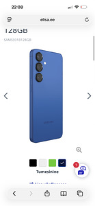 Samsung s25 128gb синий НОВЫЙ, коробка не вскрыта. (1 фото из 3)
