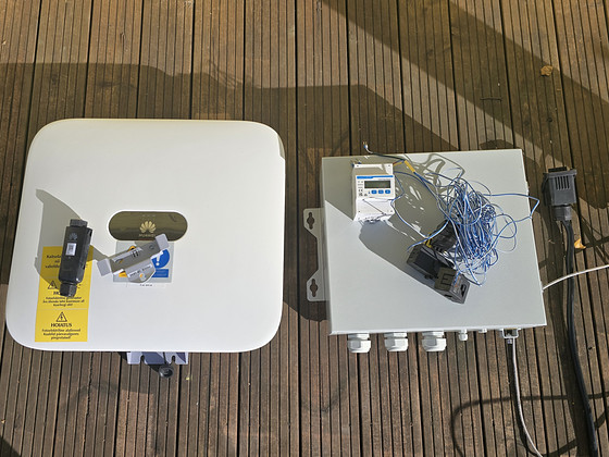 Hübriidinverter Huawei SUN2000-10KTL-M1, aku 5kWh, muundur,