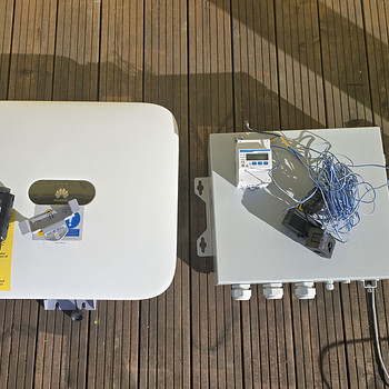 Hübriidinverter Huawei SUN2000-10KTL-M1, aku 5kWh, muundur,
