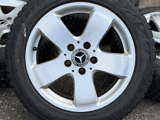 16" Mercedes-Benz originaalveljed 5x112 + naastrehvid 205/55