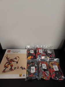 LEGO 71812 Kai's Ninja Climber Mech (2 foto / 4)