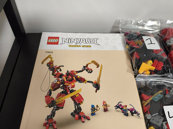 LEGO 71812 Механический ниндзя-скалолаз Кая