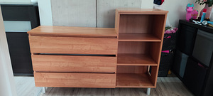 Kummut 130x92x32 riiul pöök (5 foto / 5)