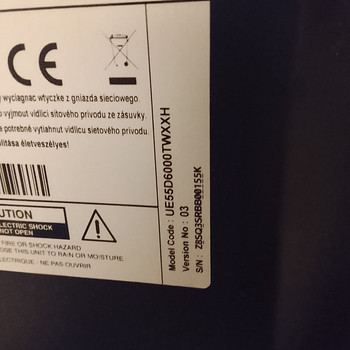 Müüa Samsung telekas 55 tolli