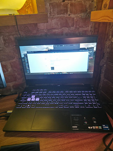 Asus TUF 15, RTX 3050 Ti, i7-12700h, 16 ГБ RAM, 512 ГБ SSD (1 фото из 3)