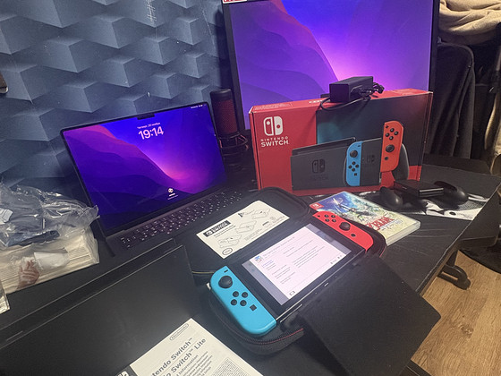 Nintendo Switch V2 + Zelda BOTW, väga heas korras