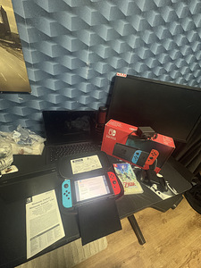 Nintendo Switch V2 + Zelda BOTW, väga heas korras (4 foto / 10)