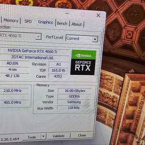 RTX 4060 ti 16gb ZOTAC (2 foto / 6)