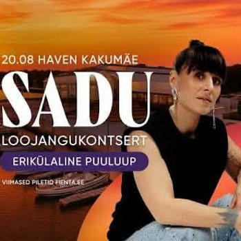 SADU kontsert 20.08 - 2 piletit