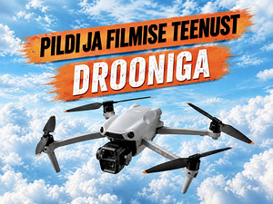 Pildi ja filmise teenust drooniga (1 foto / 1)
