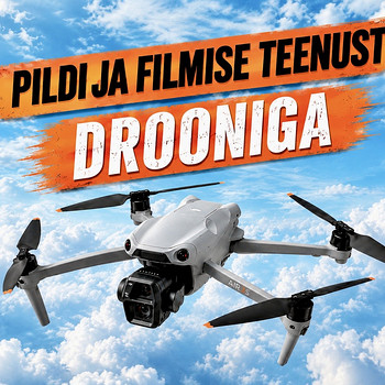 Pildi ja filmise teenust drooniga