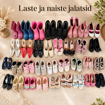 Laste ja naiste jalatsid