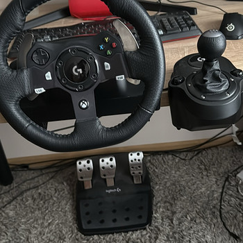 Mängurool Logitech g920 + käigukang