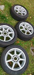 5*114.3 15-дюймовые хорошие летние шины с дисками Mazda, Kia, Honda и др. (2 фото из 5)