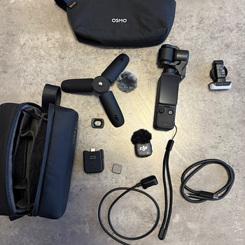 DJI Osmo Pocket 4 Creator Combo — kā jauns