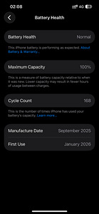 iPhone 16e 128GB, 100% aku, garantii (3 foto / 5)
