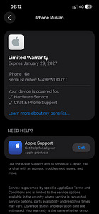iPhone 16e 128GB, 100% aku, garantii (4 foto / 5)