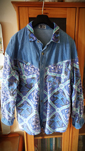Джинсовая рубашка в стиле вестерн Navaho. Размер L-XL. (1 фото из 5)