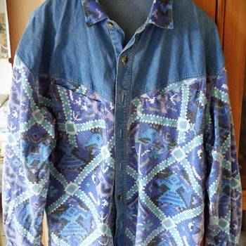Джинсовая рубашка в стиле вестерн Navaho. Размер L-XL.
