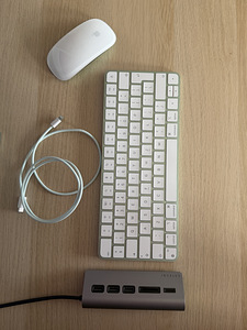 Apple iMac 24" M1 8GB/256GB + Satechi Hub - täiskomplekt (4 foto / 6)