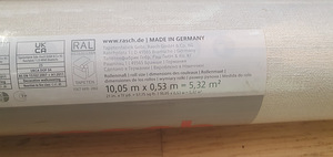 Виниловые обои на флизелиновой основе Delow Rasch 0.53x10m 448641 (2 фото из 2)