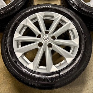 NISSAN 5x114.3 R17 диски + датчики (3 фото из 6)