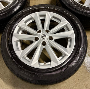 NISSAN 5x114.3 R17 диски + датчики (4 фото из 6)