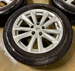 NISSAN 5x114.3 R17 диски + датчики (6 фото из 6)