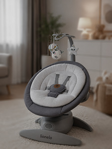 Laste elektriline kiiktool Lionelo Mell, Grey (1 foto / 1)