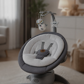 Laste elektriline kiiktool Lionelo Mell, Grey