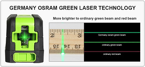 Laser laserlood niveliir isetasanduv roheline (6 foto / 6)
