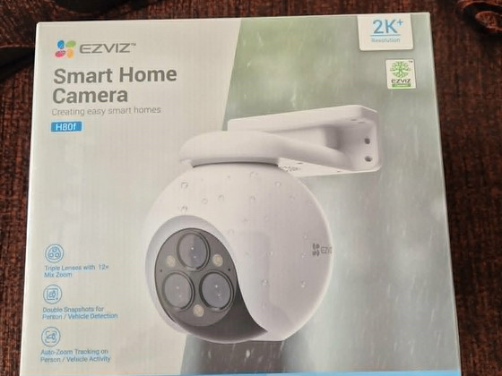 UUS EZVIZ H80F 4MP+4MP+4MP WiFi väli pöördkaamera
