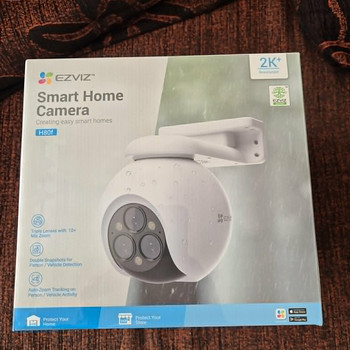 НОВАЯ поворотная уличная WiFi-камера EZVIZ H80F 4MP+4MP+4MP