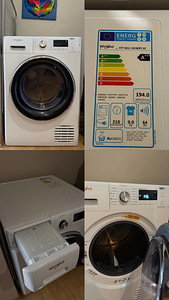 Whirlpool pesukuivati A+++ / Сушильная машина Whirlpool FFT (1 фото из 1)
