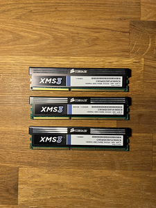 Corsair XMS3 12GB (3×4GB) DDR3 1600MHz (2 foto / 2)